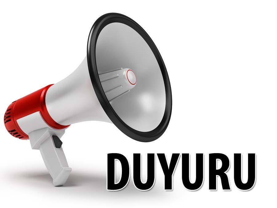 İLANEN DUYURULUR