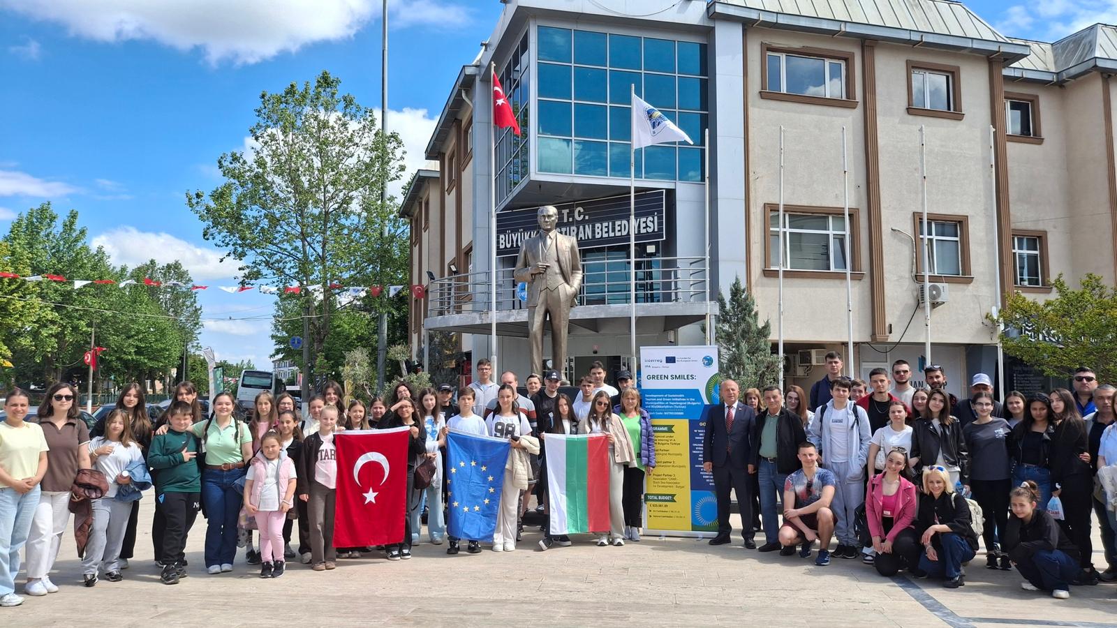 Eko yürüyüş Topolovgrad ve Büyükkarıştaran çocuklarını sevindirdi  /  Еко разходка зарадва децата на Тополовград и Буюккаръщъран - Görsel 3