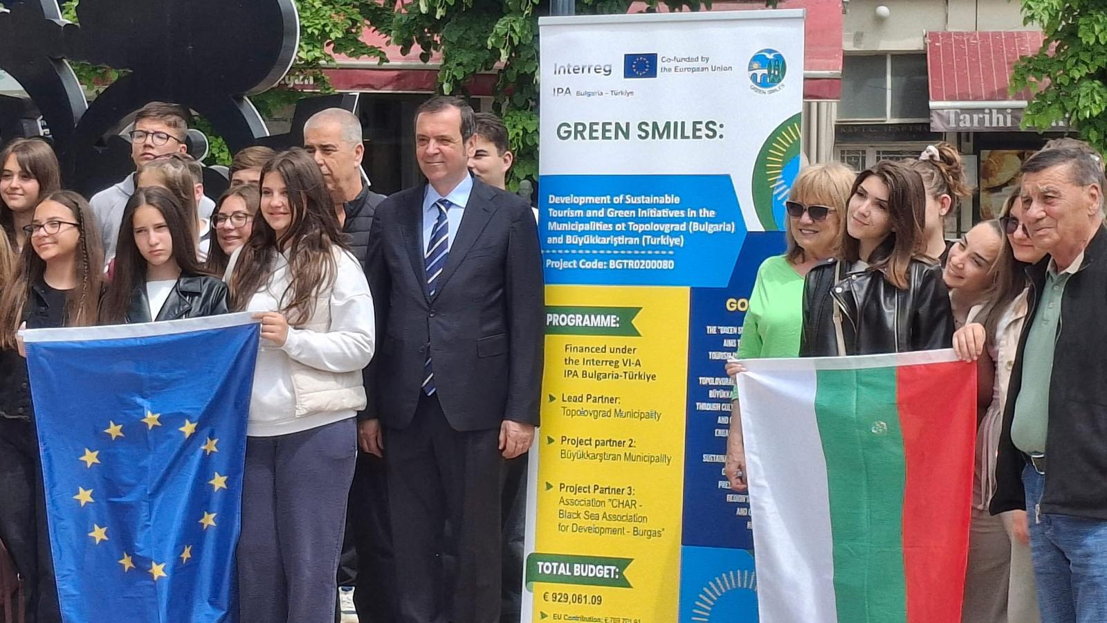 Eko yürüyüş Topolovgrad ve Büyükkarıştaran çocuklarını sevindirdi  /  Еко разходка зарадва децата на Тополовград и Буюккаръщъран - Görsel 22