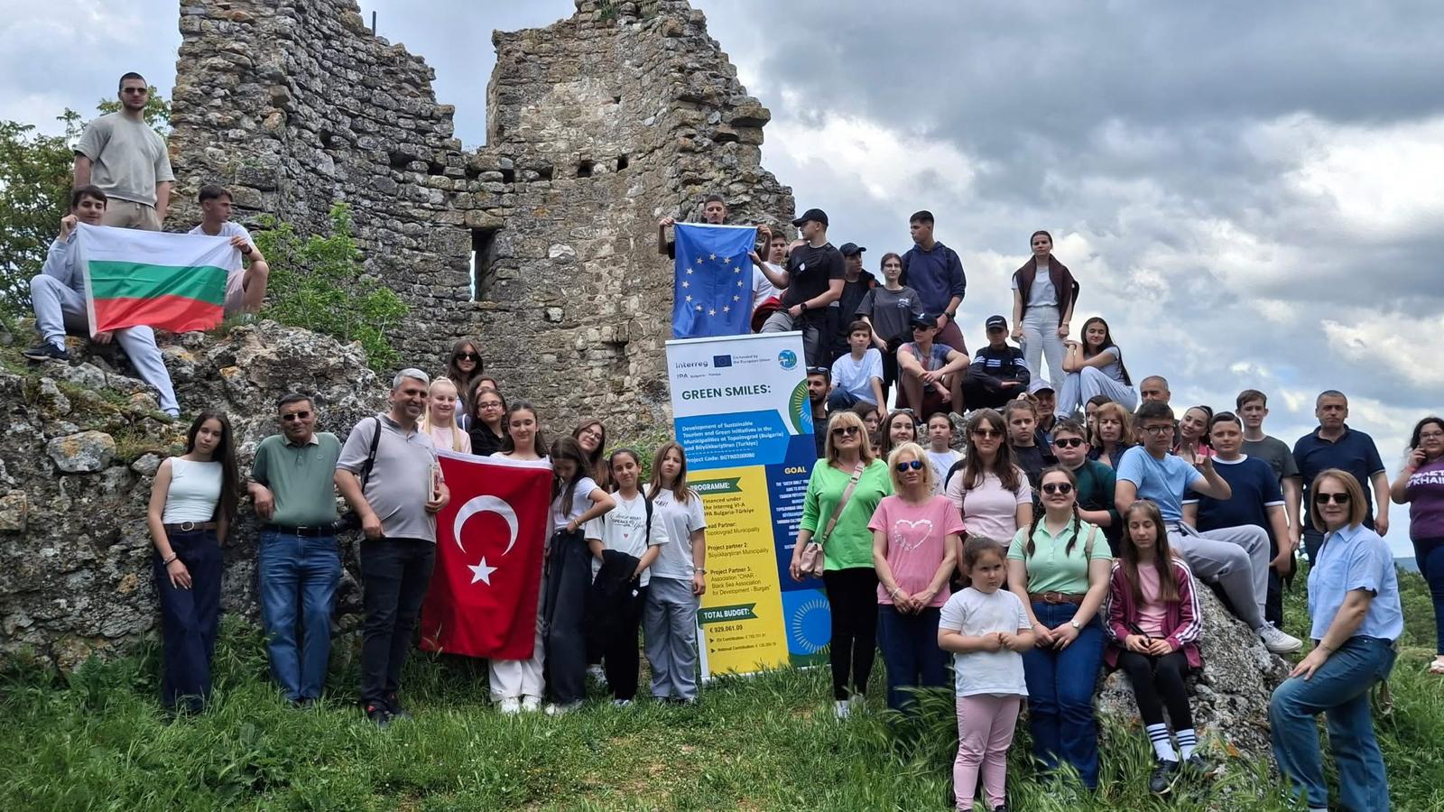 Eko yürüyüş Topolovgrad ve Büyükkarıştaran çocuklarını sevindirdi  /  Еко разходка зарадва децата на Тополовград и Буюккаръщъран - Görsel 36
