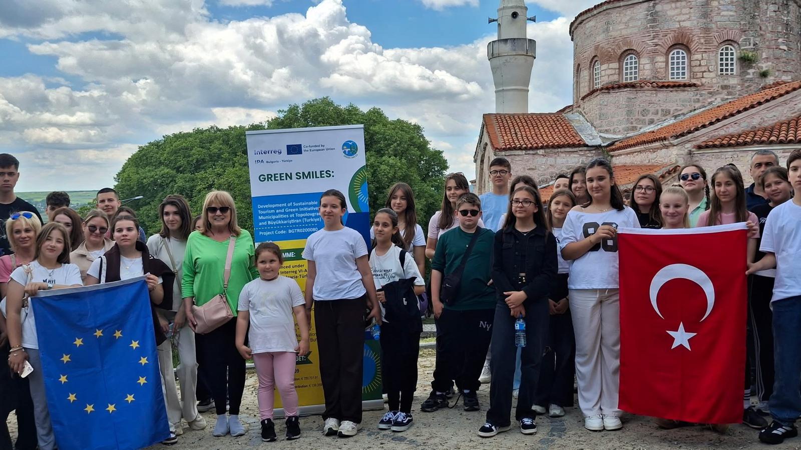 Eko yürüyüş Topolovgrad ve Büyükkarıştaran çocuklarını sevindirdi  /  Еко разходка зарадва децата на Тополовград и Буюккаръщъран - Görsel 37